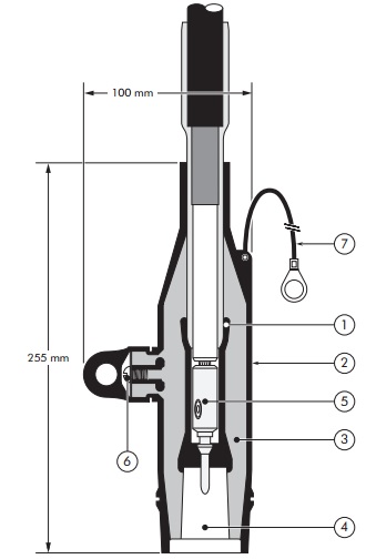Nexans Euromold 152SR Screened Separable Straight Connector 12-24kV